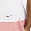 Nike Women's Dri-FIT Victory Sleeveless Golf Polo - White/Black