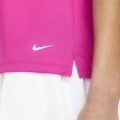 Nike Women's Dri-FIT Victory Sleeveless Golf Polo - Active Pink/White