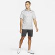 Nike Men's Dri-Fit Tour Micro Camo Golf Polo - Photon Dust/Black