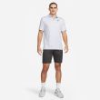 Nike Men's Dri-FIT Tour Micro Camo Golf Polo - Football Grey/Black
