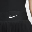 Nike Women's Court Dri-FIT Advantage Golf Skirt - Black/White