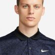 Nike Men's Dri-FIT Victory Micro All-over Print Golf Polo - Midnight Navy/Black/White