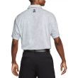 Nike Men's Tiger Woods Dri-FIT ADV Contour Print Golf Polo - Lt Smoke Grey/Black