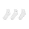 Nike Men's Jordan Cush Poly Ankle Golf Socks (3 Pairs) - White/Black