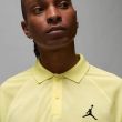 Nike Men's Jordan Dri-FIT Sport Golf Polo - Lemon Chiffon/Black