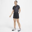 Nike Women's Dri-Fit Victory Short Sleeve Printed Golf Polo - Black/White
