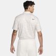 Nike Men's Dri-Fit Tour Confetti Print Golf Polo - White/Black