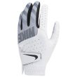 Nike Junior's Sport Golf Glove - White/Black Left Hand (For The Right Handed Golfer)