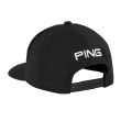 Ping Men's Tour Vented Delta Golf Cap - Black
