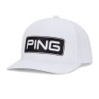 Ping Men's Tour Vented Delta Golf Cap - White