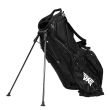 PXG Jacquard Woven Fairway Camo Carry Stand Bag - Black