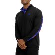PXG Men's Aloha 24 1/4 Zip Pullover Golf Sweater - Black