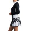 PXG Women's Big Logo Pleated Golf Skirt - Black
