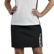 PXG Women's Side Logo Tape Golf Skirt - Black