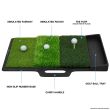 Me And My Golf TRI-Turf Mat With Ball Channel