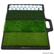 Me And My Golf TRI-Turf Mat With Ball Channel