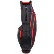 Titleist Players 4 Carbon Stand Bag - Black/Black/Red