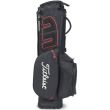 Titleist Players 4 Stand Bag - Black/Black/Red