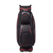 TaylorMade Select Plus Cart Bag - Black/Red