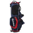 Taylormade Select Plus Stand Bag - Navy/Red/White