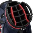 Taylormade Select Cart Bag - Navy/Red/White