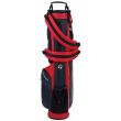 TaylorMade Quiver Carry Bag - Navy/Red