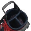TaylorMade Quiver Carry Bag - Navy/Red