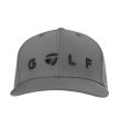 TaylorMade Lifestyle Adjustment Golf Logo Cap - Charcoal