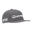 TaylorMade Men's Tour Flat Bill Golf Cap - Charcoal
