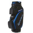 TaylorMade 2023 Deluxe Cart Bag - Black/Blue