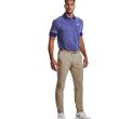 Under Armour Men's Playoff 2.0 Polo - Regal/Summer Lime