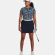 Under Armour Women's UA Playoff Printed Short Sleeve Golf Polo - Sonar Blue/Blue Foam
