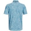 Under Armour Men's UA Iso-Chill Golf Polo - Cosmic Blue/Midnight Navy 