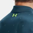 Under Armour Men's UA Performance 3.0 Deuces Golf Polo - Static Blue/Still Water
