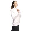 Adidas Women's Textured Full-Zip Jacket - Almost Pink