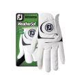 Footjoy Men's Weathersof Glove Left Hand (For the Right Handed Golfer)