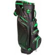 XXIO X EKS Waterproof Cart Bag - Black/Green