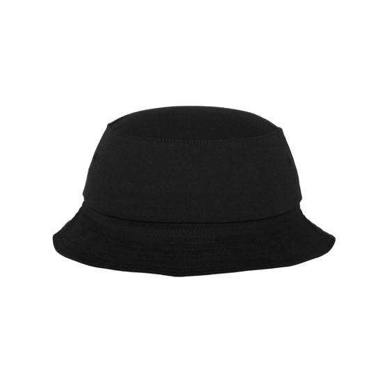 Flexfit Cotton Twill Bucket Hat - Black OSFA