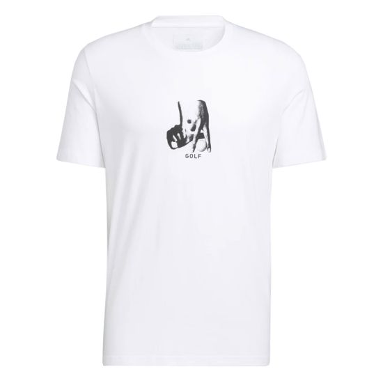 Adidas Men's Adicross LA Golf Shirt - White