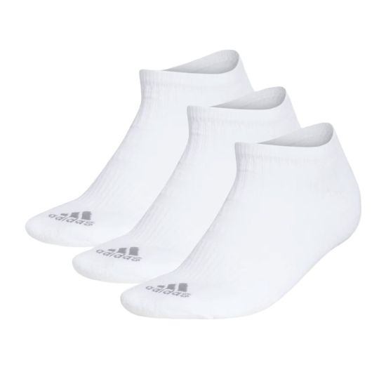 Adidas Women's Comfort Low Socks 3 Pairs - White
