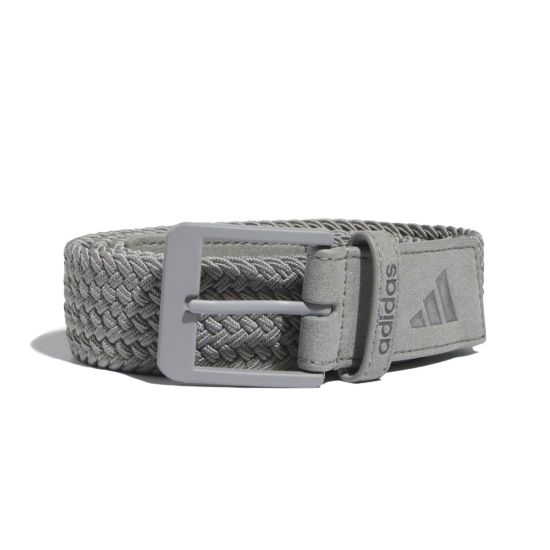 Adidas Men's Braided Stretch Golf Belt - Grey Three