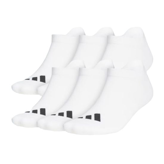 Adidas Men's Ankle Socks 6 Pairs - White