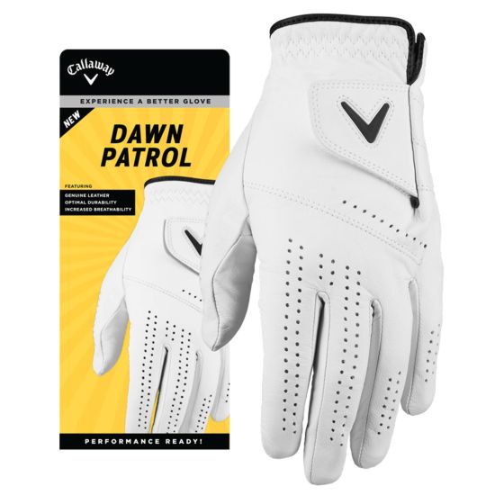 Callaway Men's Dawn Patrol Golf Glove - White