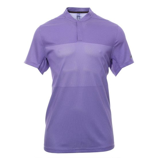 Nike Men's Tiger Woods Dri-Fit ADV Blade Golf Polo - Wild Violet/Pulse Purple