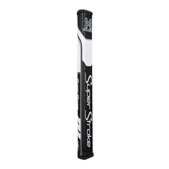 Superstroke Traxion Flatso 1.0 Putter Grip - Black/White