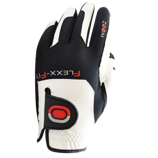 Zoom Tour Men's Gloves - White/Black/Red (Left Hand)