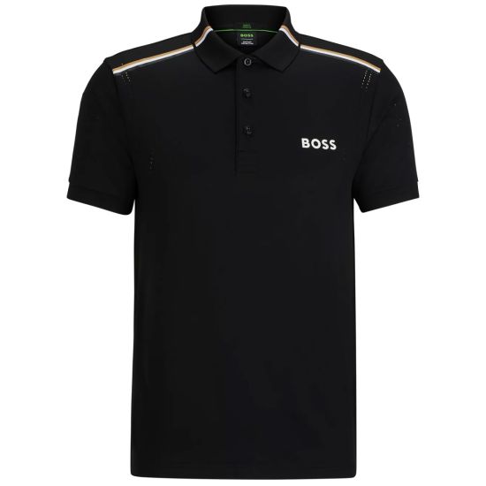 Hugo Boss Men's Patteo MB 13 Golf Polo - Black