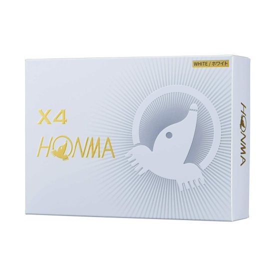 Honma X4 Golf Balls - White
