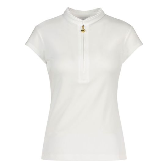 Jack Nicklaus Women's Solid Golf Polo - Bright White