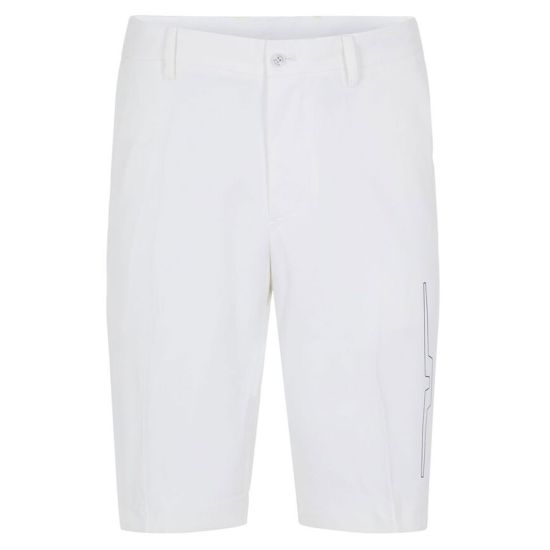 J.Lindeberg Men's Chris Logo Golf Shorts - White